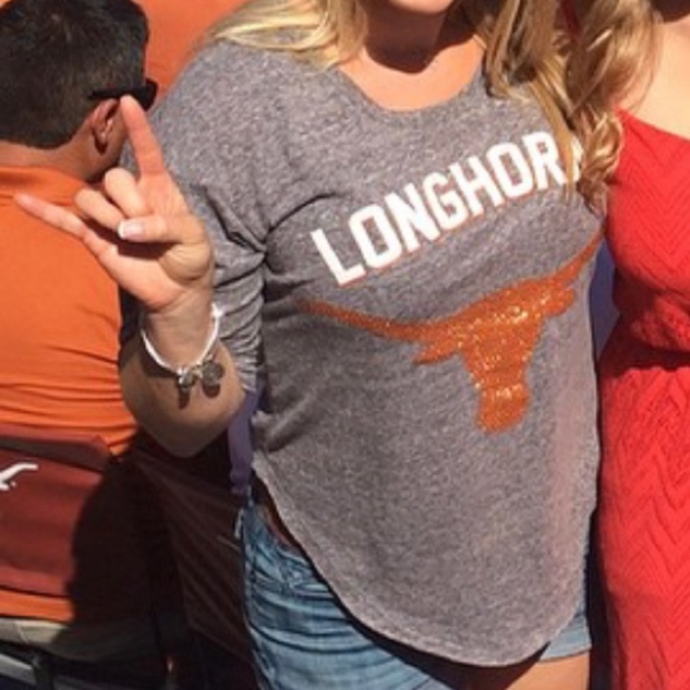 UT Longhorns 3/4 Sleeve T